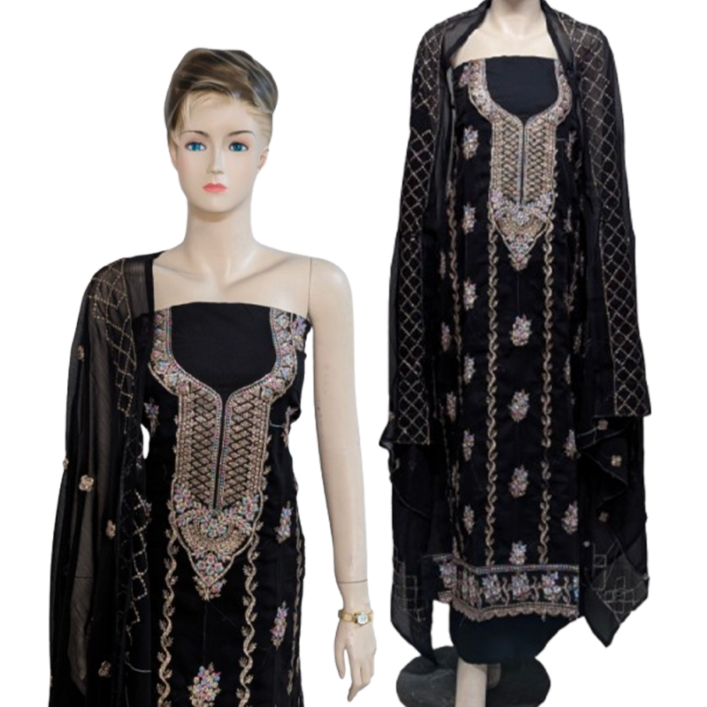 Exclusive Indian Georgette Three piece Kameez Set